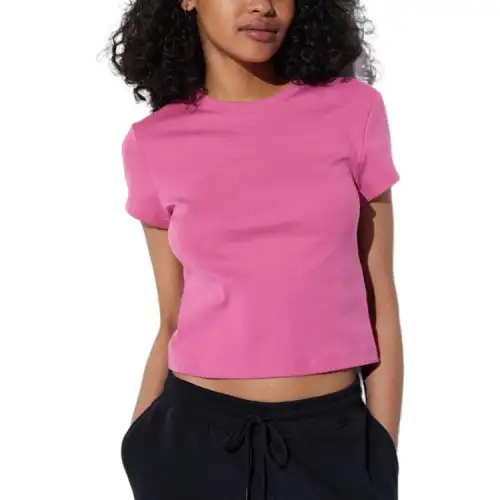 UNIQLO T Shirt Women's Peach Pink