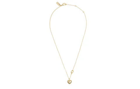 COACH Brass Necklaces Women's Gold