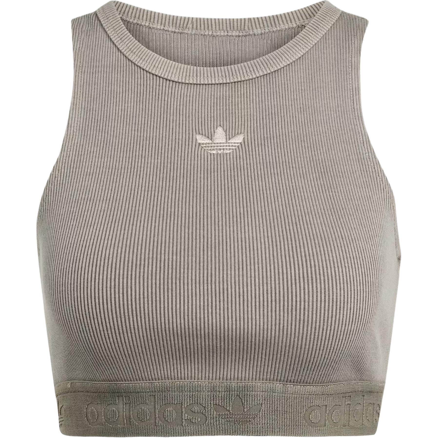 Женский топ adidas originals (бежевый)