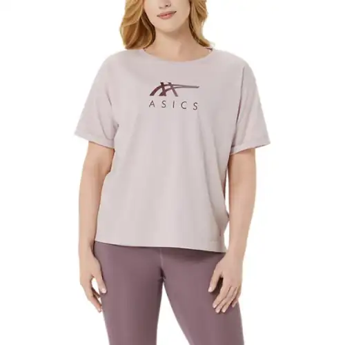 Asics T Shirt Women's Dividing Line Rose