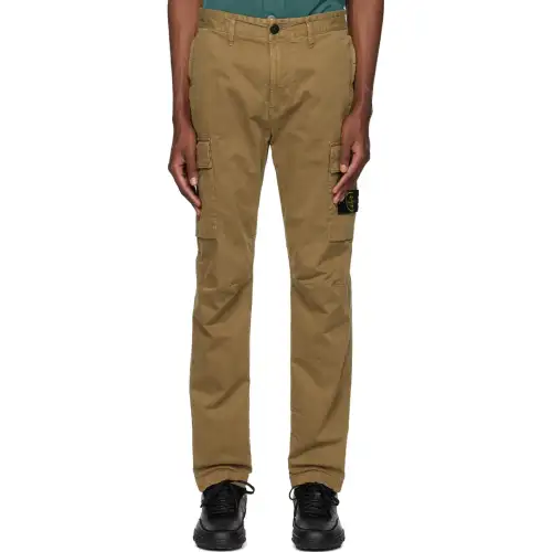 STONE ISLAND Casual Pants Men's Umber