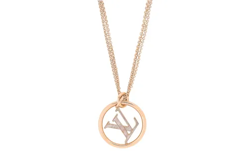 LOUIS VUITTON Stellar Necklaces Women's Gold