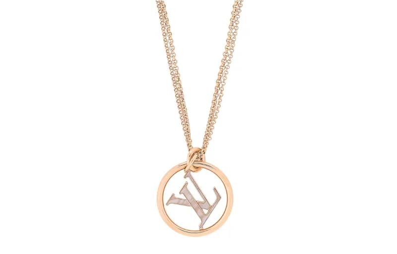 LOUIS VUITTON Stellar Necklaces Women's Gold