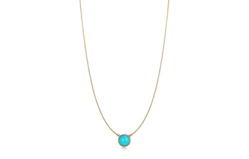 TIFFANY & CO. 18K Gold, Green, Turquoise Necklaces Women's Gold