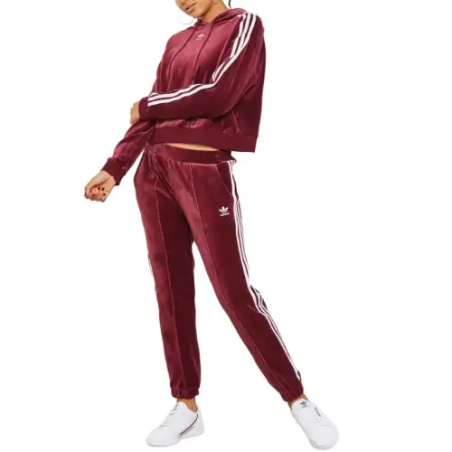 Adidas Originals Cuffed Trackadicolor Collection Sports Pants Women's Chestnut
