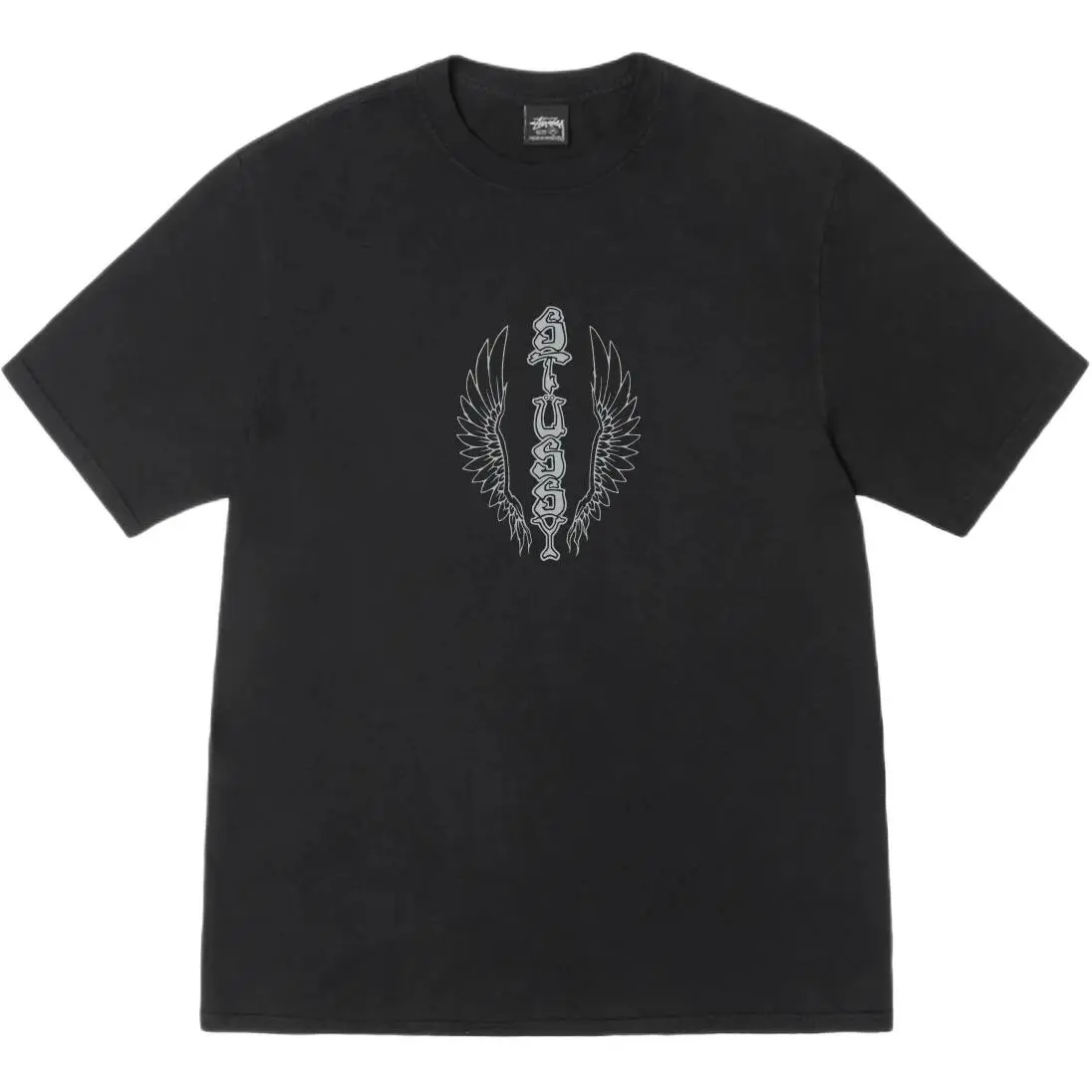 Stussy SS25 WES WINGS TEE PIGMENT DYED T Shirt Unisex