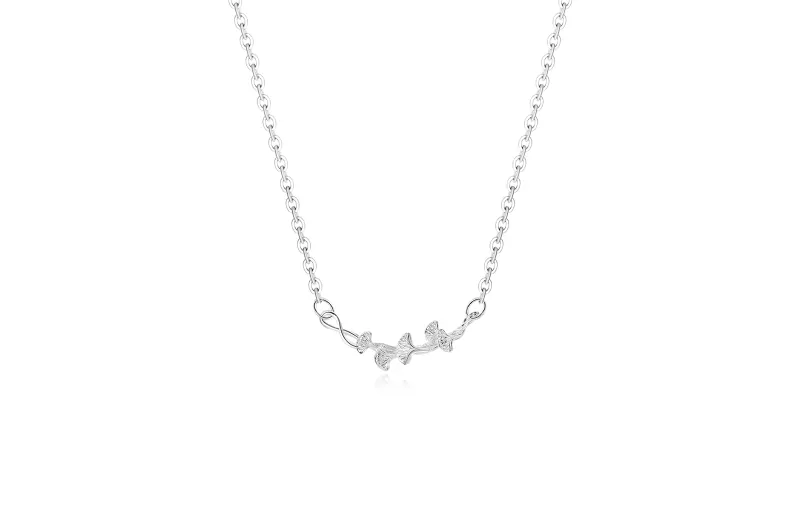 MISS TOOYA Sterling Silver Necklaces Women's