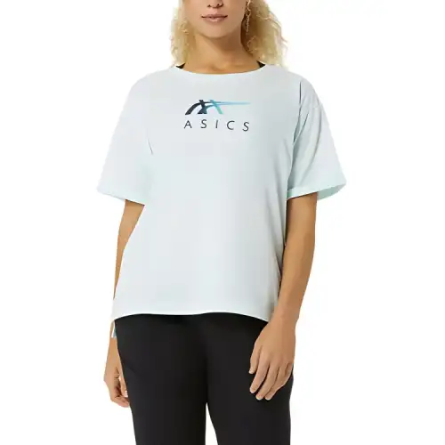 Asics T Shirt Women's Light Blue