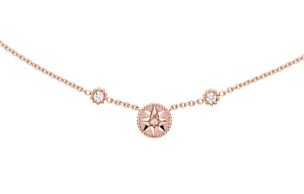Женские колье Dior DIOR Rose 18k (розовое золото)