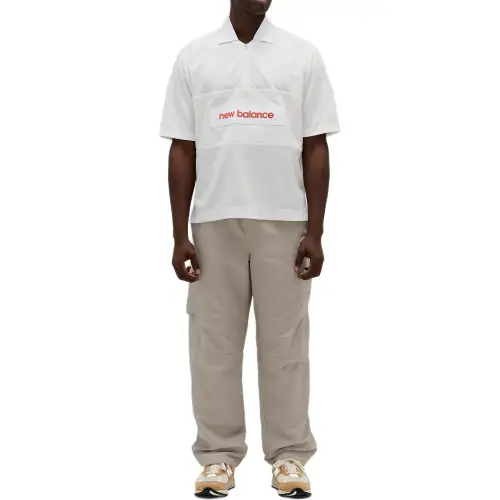 New Balance zip polo shirt