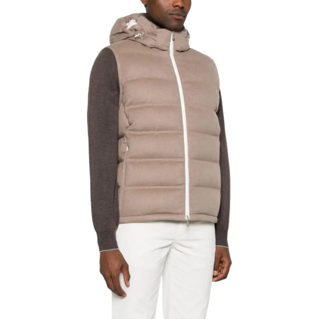 Brunello Cucinelli Hooded Padded Vest