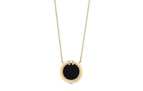 TIFFANY & CO. T 18K Gold Necklaces Women's