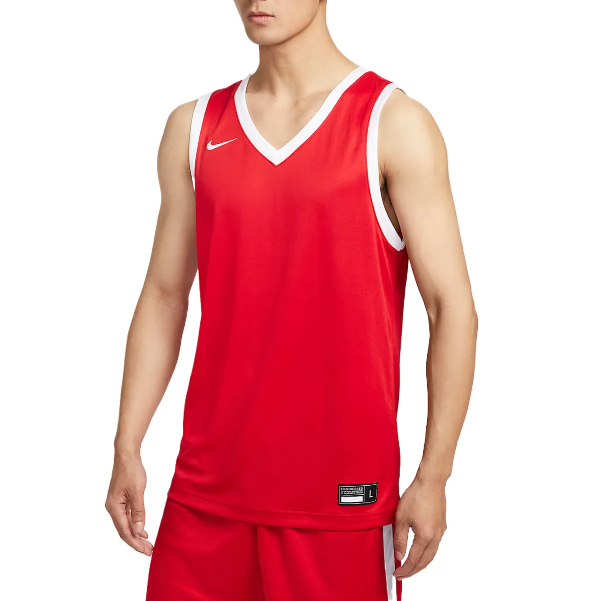 Nike Dri Fit Basketball Jersey Men's University Red