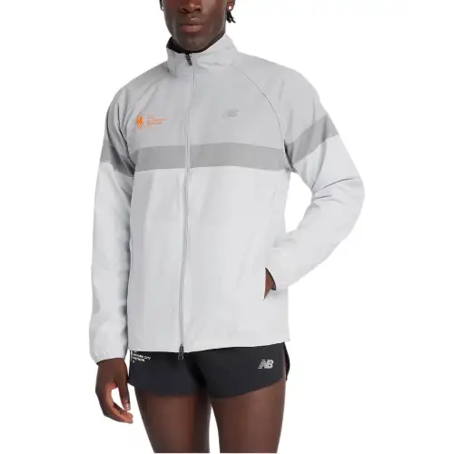 New Balance NYC Marathon Jacket Men's Aluminum Gray