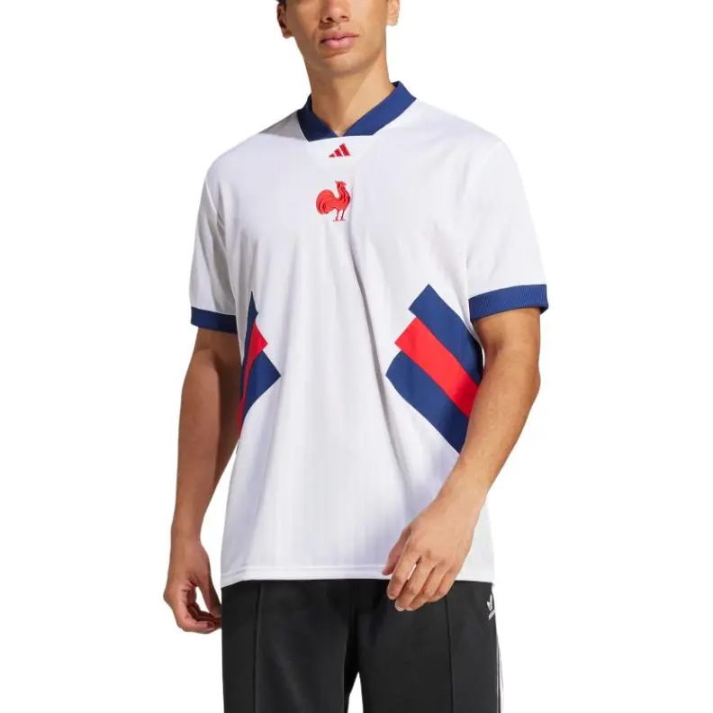 Adidas Rugby Jersey Men's White/Dark Blue