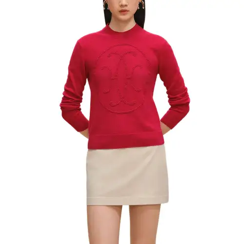 HERMES SS25 Cashmere Sweater Women's Red