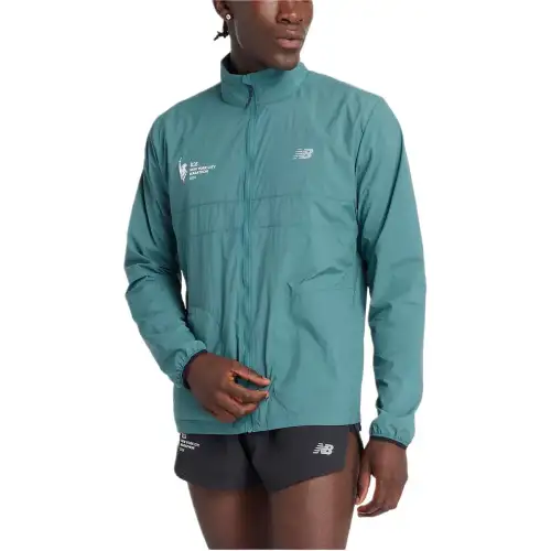 New Balance NYC Marathon Athletics Jacket Men's New Spruce