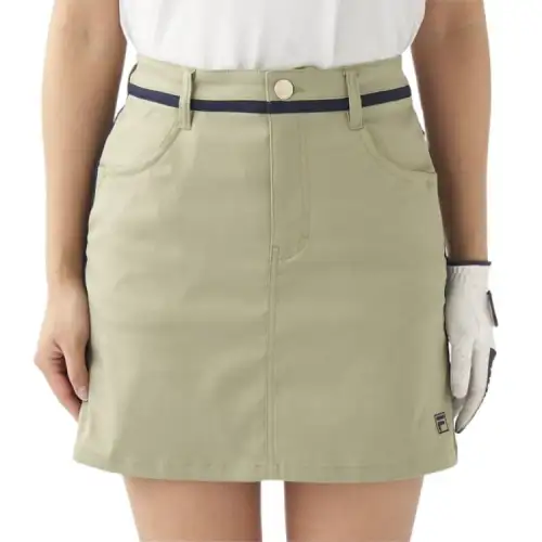 FILA Golf Collection Casual Short Skirts Women's Khaki