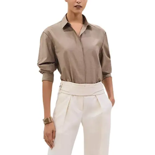 HERMES SS25 Shirt Women's Umber