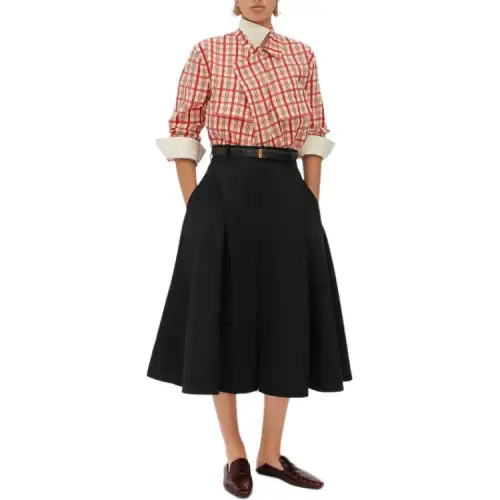 Bottega Veneta Grain De Poudre Skirt