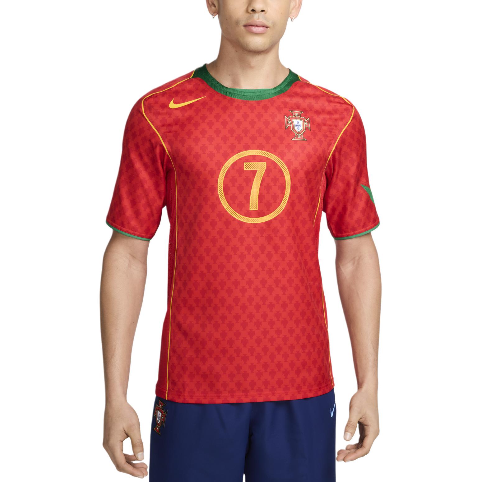Nike Luis Figo Portugal 2004 Reissue Men’s Nike Soccer Replica Jersey
