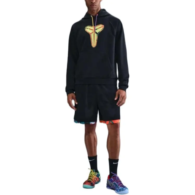Nike Sweatshirts Men's Black Hooded Moderate Regular