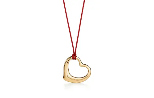 TIFFANY & CO. Elsa Peretti® 18K Gold Necklaces Unisex Gold