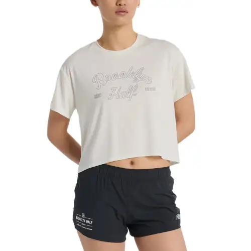 New Balance RBC Brooklyn Regular T Shirt Women's White SST