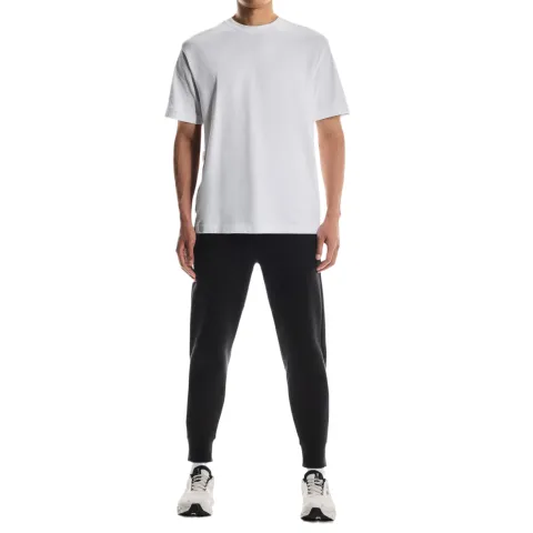 On Knitted Sweatpants Men's Black Moderate Cuffed Pants