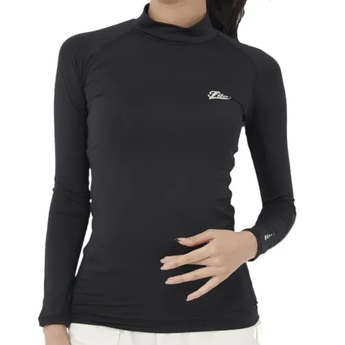 FILA Knitwear Women's Black Turtleneck Moderate