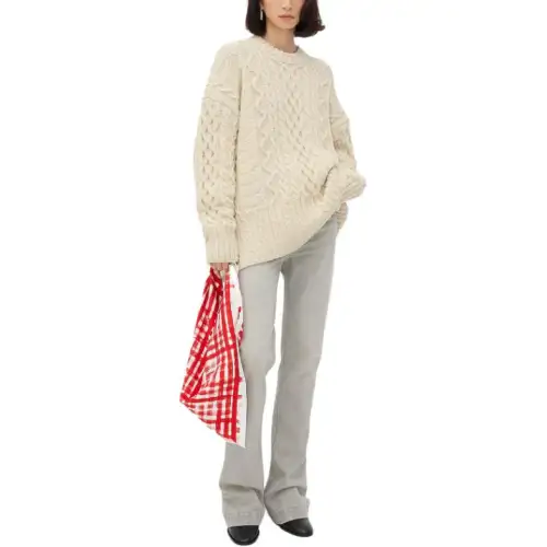 Bottega Veneta Aran Cable Jumper