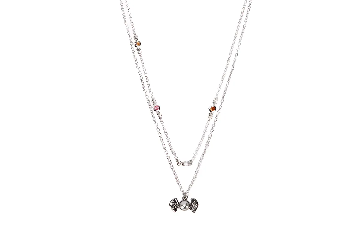 COACH Copper Necklaces Women's Silver