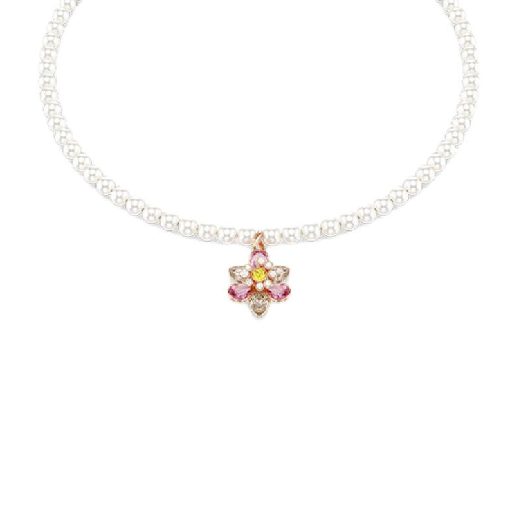 Цепочка на ключицу Swarovski Swarovski Idyllia (розовая)