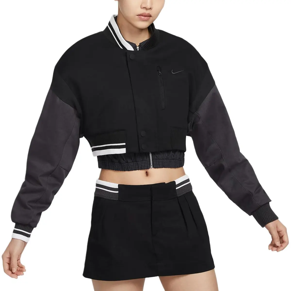 Nike zip-up bomber jacket