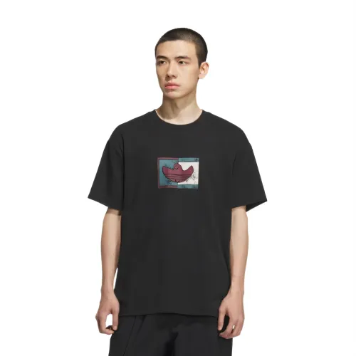 Adidas Originals T Shirt Unisex Black