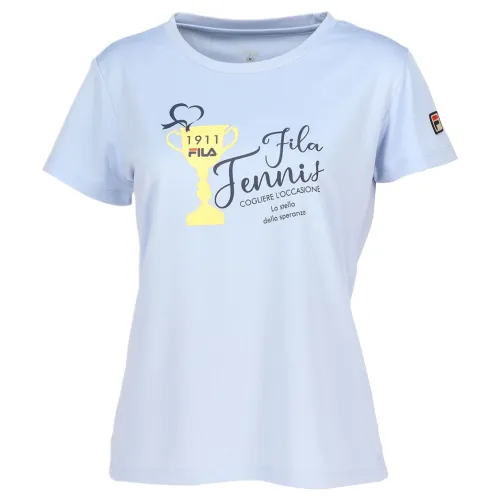 FILA Regular T Shirt Women's Sky Blue