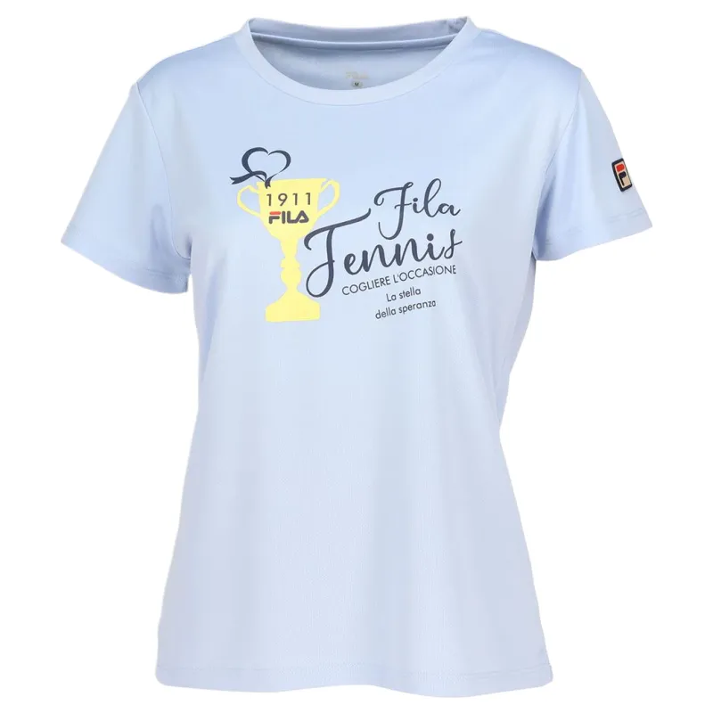 FILA Regular T Shirt Women's Sky Blue