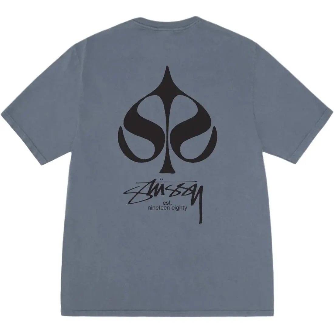 Stussy SS25 SPADE TEE PIGMENT DYED T Shirt Unisex