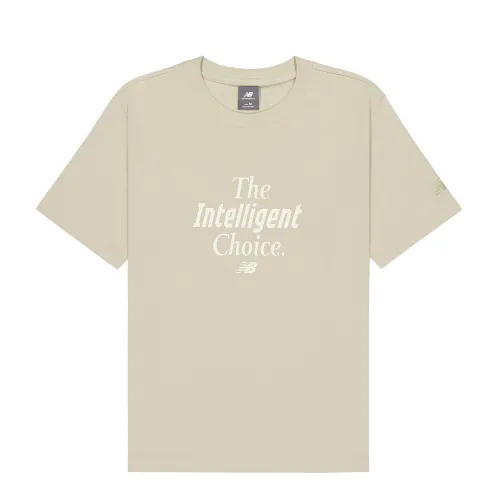 New Balance T Shirts Women's Light Gray Crew Neck