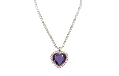 Vetements Brass Necklaces Men's Purple
