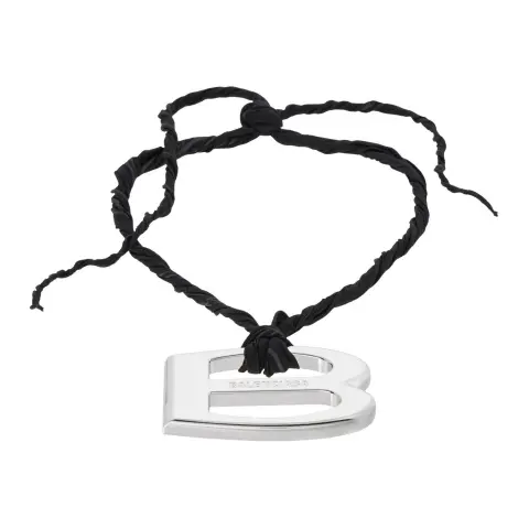Balenciaga Logo charm Necklace