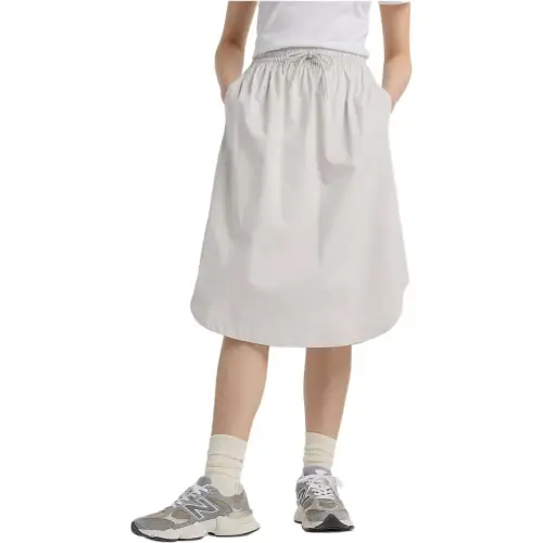 New Balance SS25 Casual Long Skirt Women's Gray