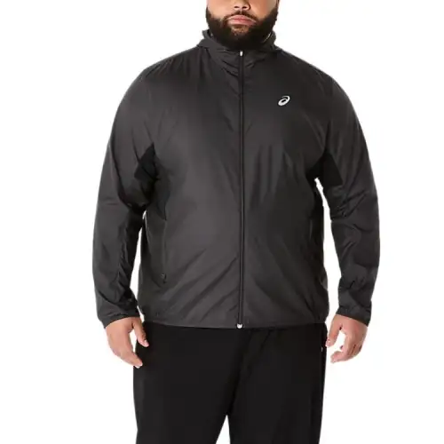 Asics SILVER JACKET Jackets & Coats Men's Performance Black