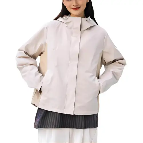 Anta Sports Life Collection Jackets & Coats Women's Victory Gray/Latte Khaki