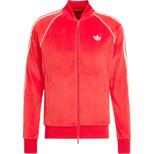Adidas Originals Sst Adicolor Velour Track Top