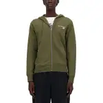 New Balance Jackets Men's Green Hooded Moderate Other