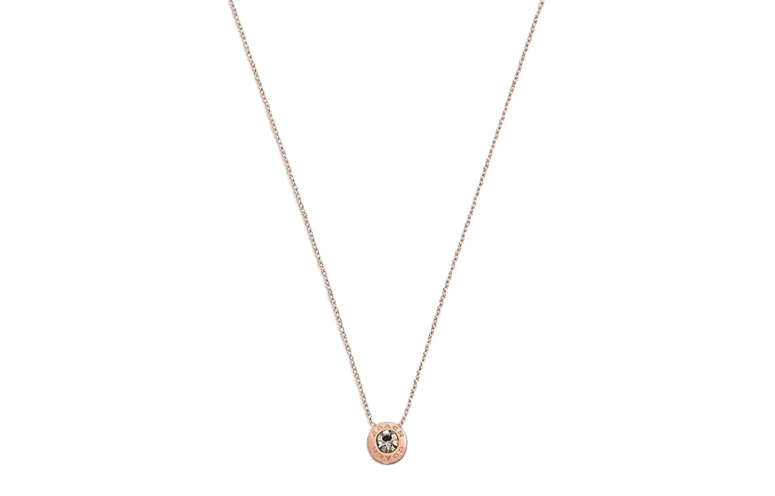 COACH Metal Necklaces Women's Rose Gold
