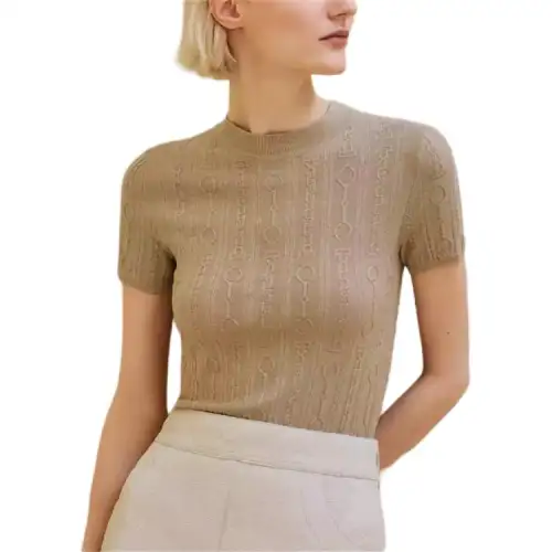 HERMES FW24 Knitwear Women's Beige