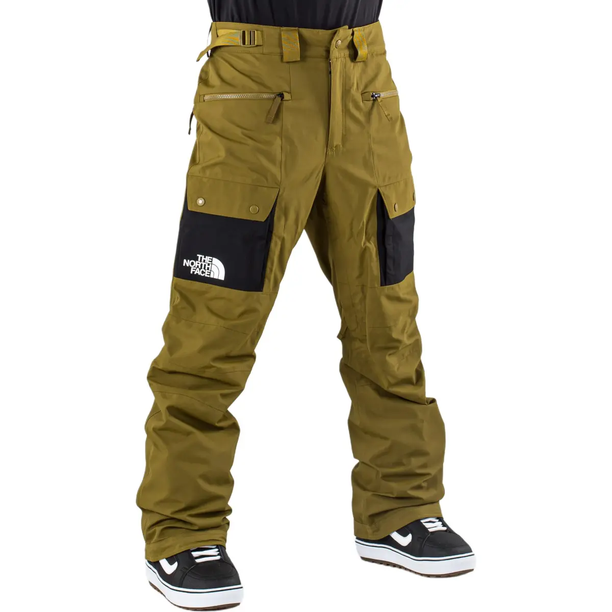 THE NORTH FACE Ski Pants Men's Olive Green