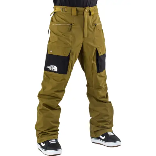 THE NORTH FACE Ski Pants Men's Olive Green